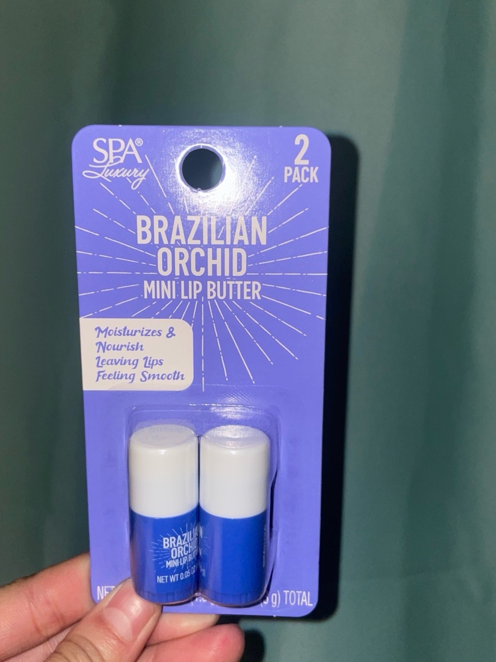 Brazilian sol Orchid mini lip balms